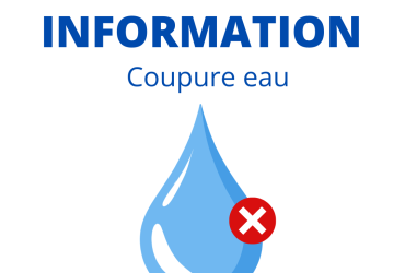 Coupure eau