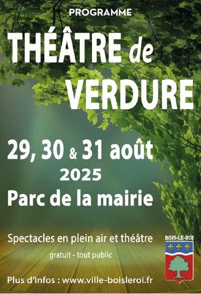 Programme Théâtre de verdure