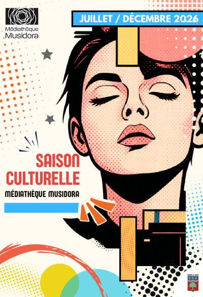 Agenda culturel Médiathèque Musidora - juillet/décembre 2026