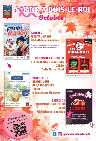 Sortir à Bois-le-Roi - Octobre 2026